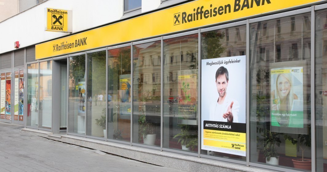 Raiffeisen Bank inregistreaza un profit net de 536 de mil. de lei in trimestrul 3, cu 25% mai putin decat in aceeasi perioada din anul trecut