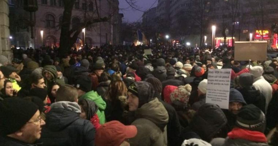 Protestele de la Bucuresti, relatate de cele mai prestigioase institutii media: BBC, CNN, AFP, Euronews, Le Monde