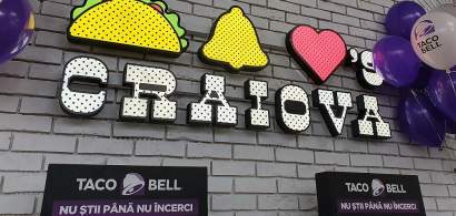 Taco Bell în Craiova. Cum arată restaurantul de jumătate de milion de euro