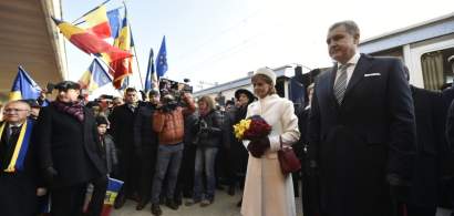 Familia Regala, la manifestarile de la Alba Iulia. Trenul regal poate fi...
