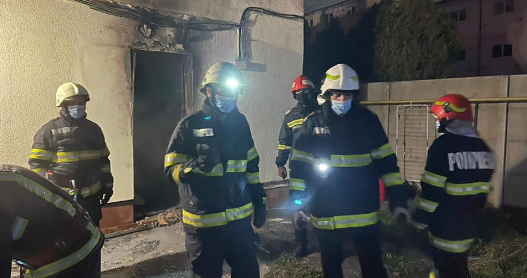 Managerul Spitalului Judeţean de Urgenţă Ploieşti: Probabil incendiul a pornit de la o scânteie produsă între pat şi parchet