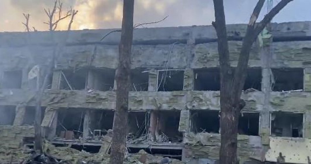 VIDEO: CNN transmite că Rusia bombardează Spitalul de copii din Mariupol