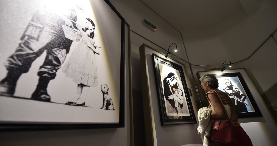 Expozitia "The Art of Banksy" de la Arcul de Triumf si sustinuta de PMB, vernisata fara acordul artistului
