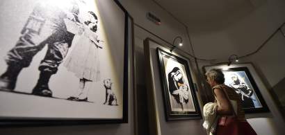 Expozitia "The Art of Banksy" de la Arcul de Triumf si sustinuta de PMB,...