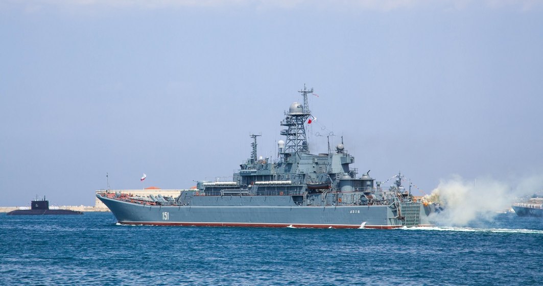 Marea Neagră: Vase militare ruse blochează navigația în nord-vest, afirmă Kievul