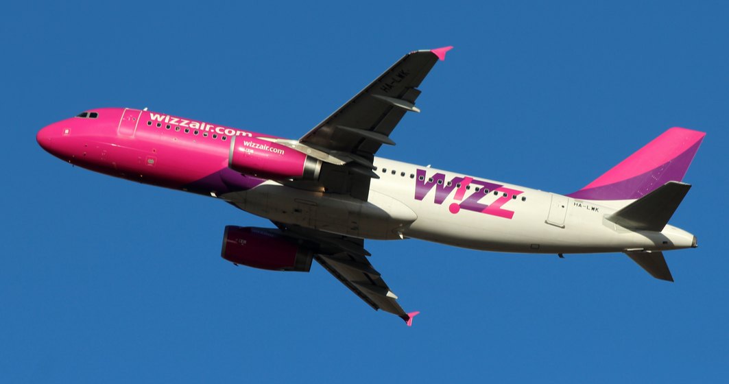 Un zbor Wizz Air din România: prețuri de la 49 de lei la bilete
