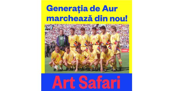 Românii care au făcut din fotbal artă joacă și pe Lipscani, la Art Safari,...