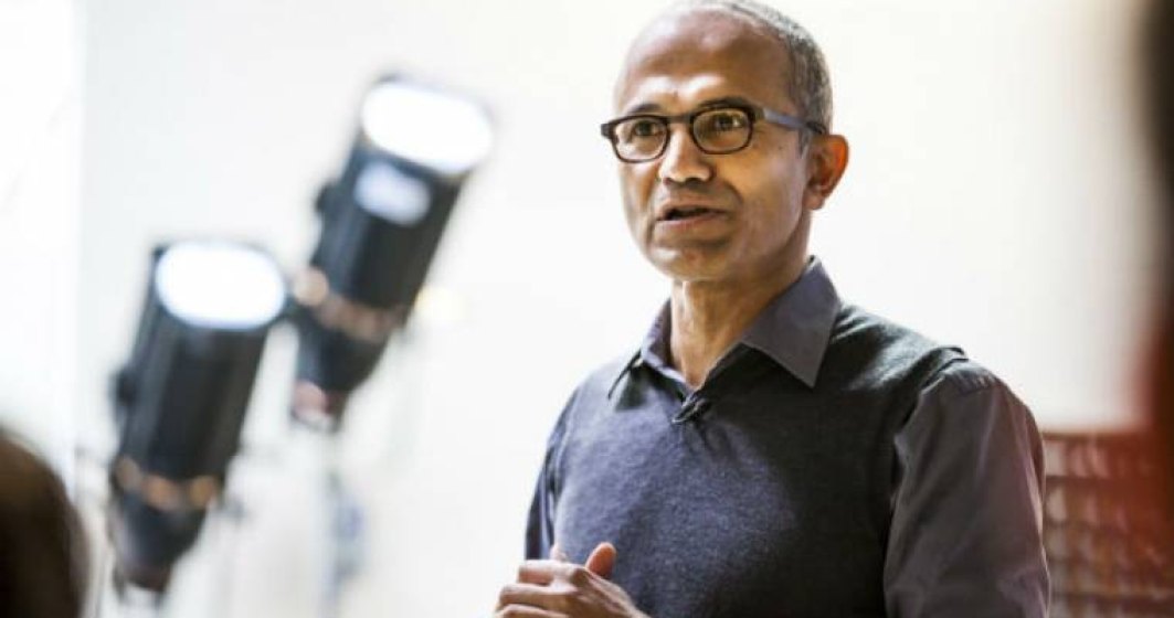 Seful Microsoft, Satya Nadella, a castigat in anul fiscal trecut 18 milioane de dolari