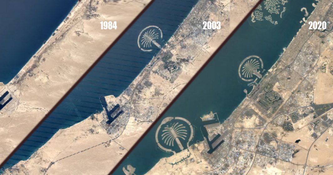 VIDEO | Vezi cum a evoluat pământul cu Google Earth time-lapse