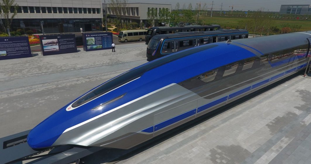 China a dezvaluit un tren "mai rapid decat avionul"