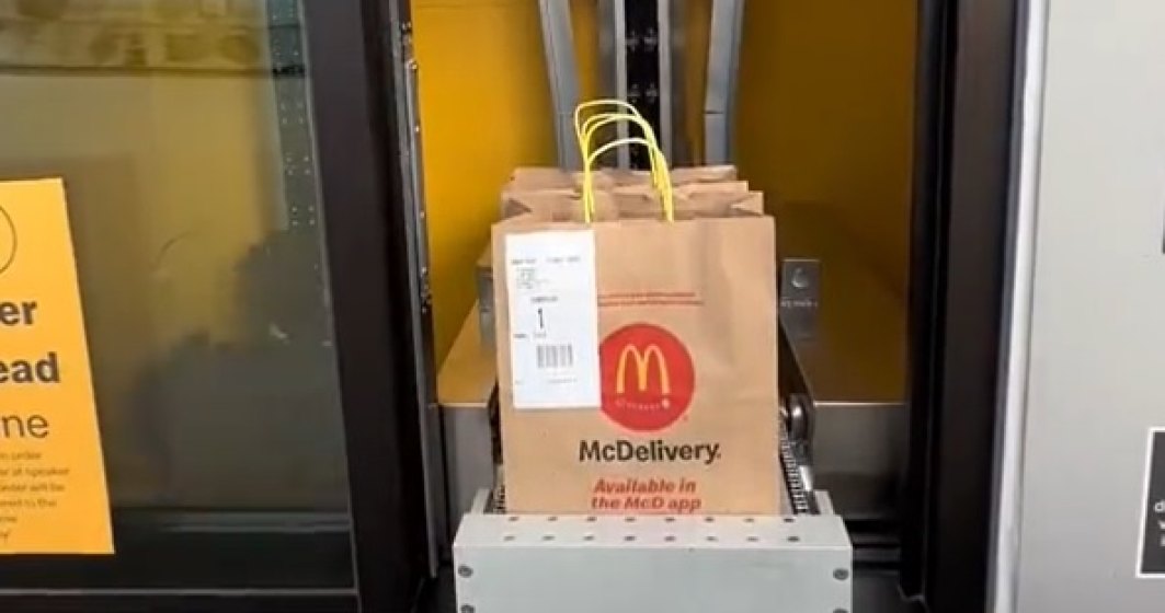 McDonald's testează un drive-thru cu servire robotizată în Texas