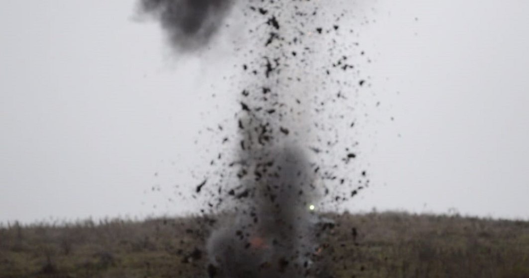 Explozie la o uzină de armament din Băbeni, județul Vâlcea