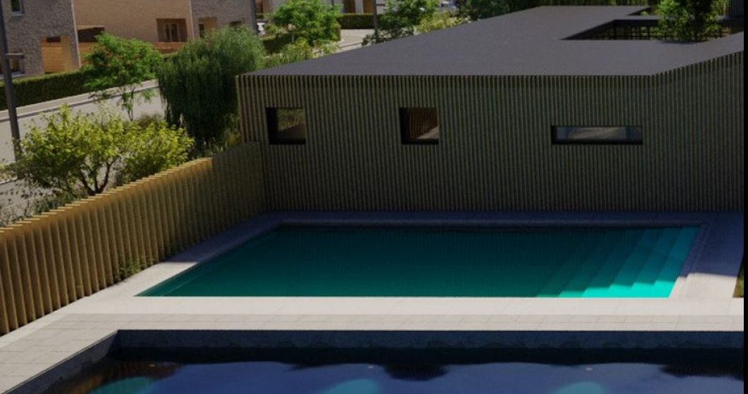 Cât costă o casă nouă cu acces la piscină lângă București?
