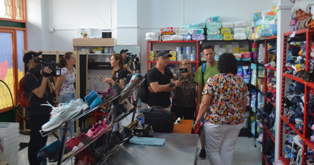 A fost deschis primul magazin social din România, destinat refugiaților din Ucraina