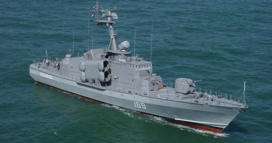 Măsuri suplimentare de protecție a zonei maritime românești: 11 nave militare stau de veghe