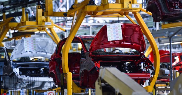 Jumătate de milion de mașini au fost produse în România anul trecut