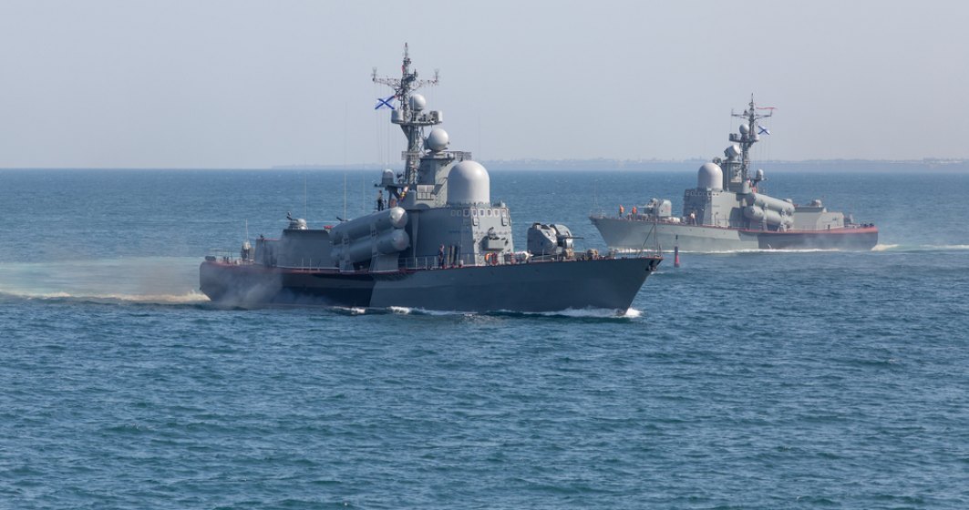 O navă rusească s-a scufundat în Marea Neagră