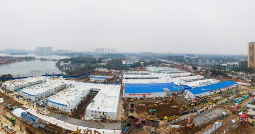 TIMELAPSE: Cum au construit chinezii un spital in 10 zile