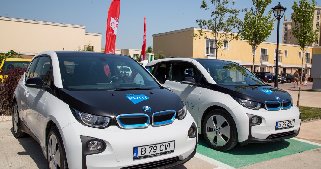 GetPony, serviciul de car sharing lansat la Cluj, a intrat si pe piata din Bucuresti