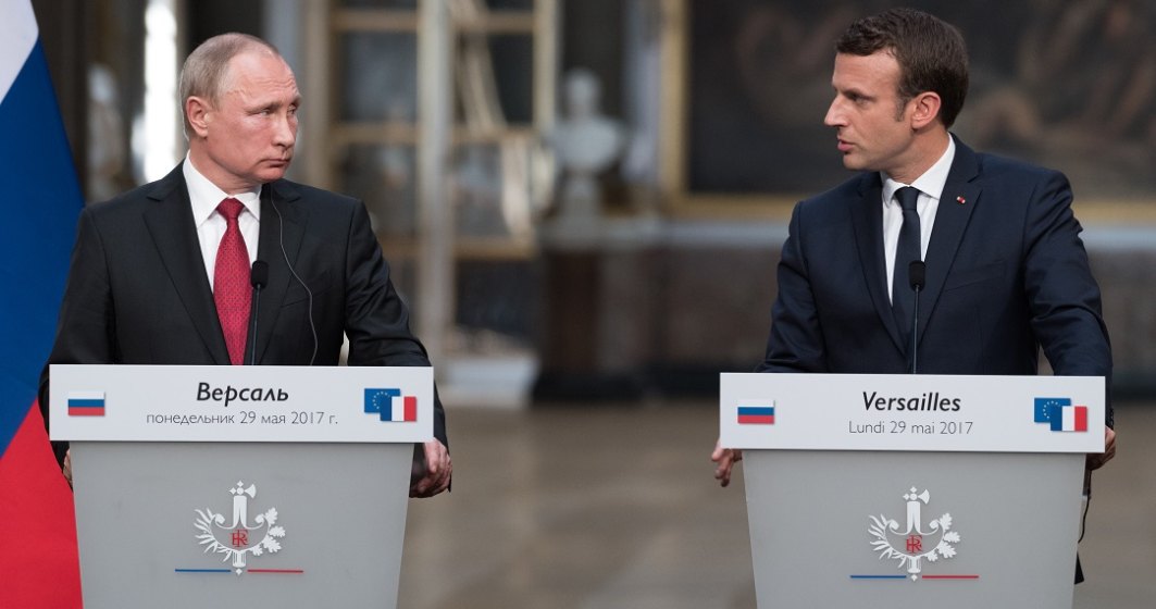 Discuție între Putin și Macron: președintele rus cere recunoașterea suveranității ruse în Crimeea, ”denazificarea” Ucrainei și statu netru pentru aceasta