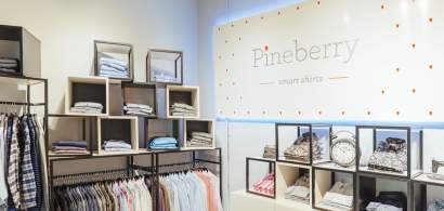 Brandul romanesc de camasi Pineberry a deschis primul magazin, in Bucuresti...