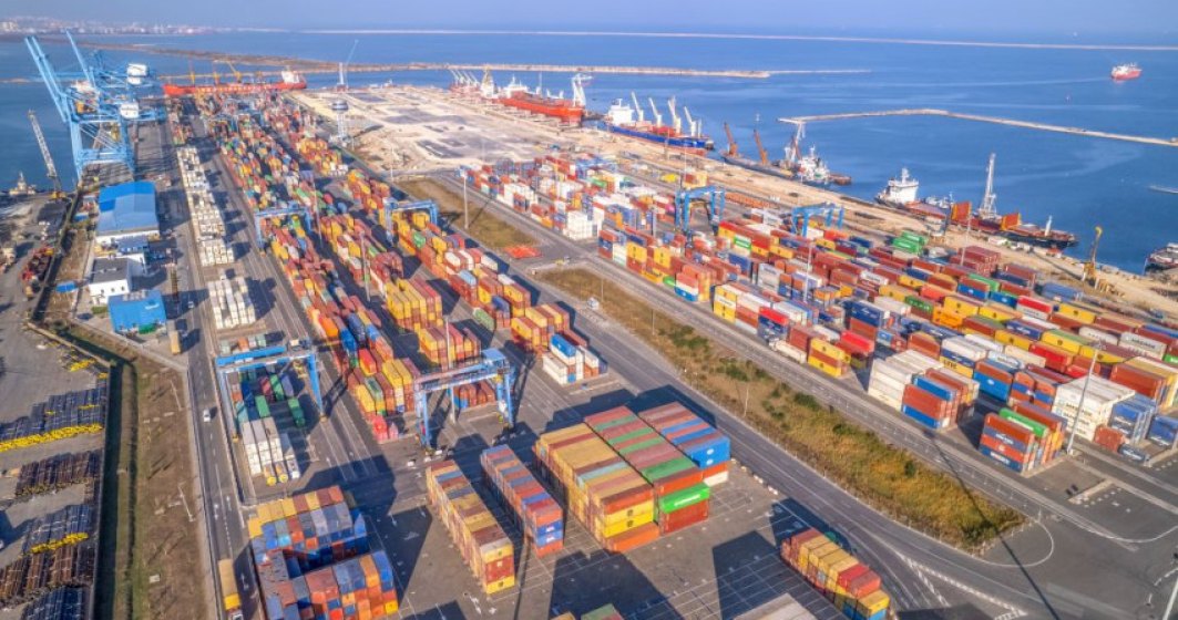 Portul Constanța a avut cel mai mare trafic de mărfuri din istoria sa în 2022. Operatorii se plâng de dezastrul căilor ferate, de bulgari și de birocrație