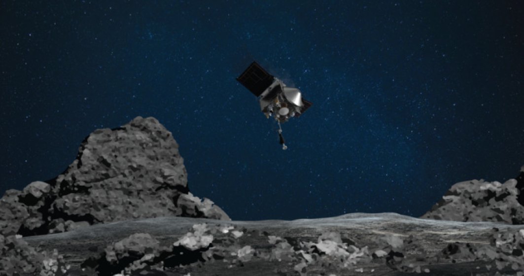 PREMIERĂ: NASA a reușit să ia mostre de pe un asteroid