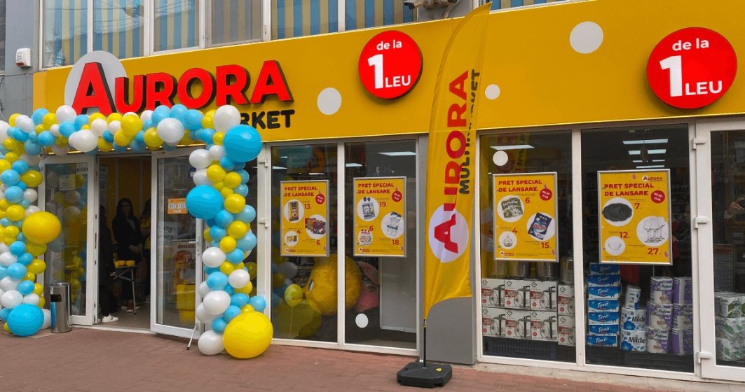 Ucrainenii de la Aurora Multimarket, care vând produse de la 1 leu, au deschis primul magazin în România