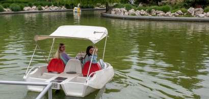 FOTO: Bucureștenii se vor putea plimba gratuit cu barca, pe lacul din Parcul...