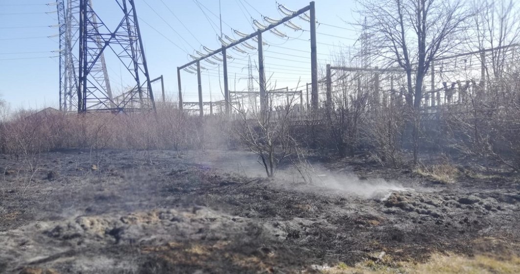 Delgaz Grid: Incendiile de vegetație pun în pericol sistemul de distribuție a energiei electrice