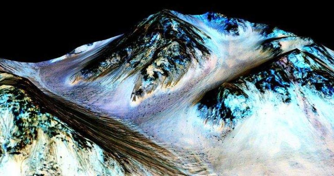 Marte a fost transformata de vanturile solare intr-o planeta uscata si rece