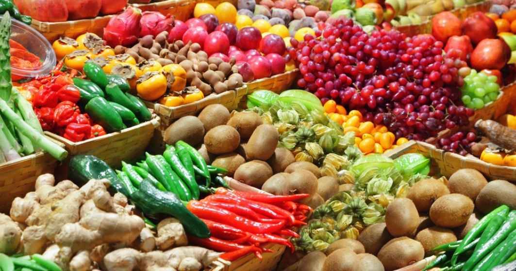 INS: Importuri de legume si fructe de 691 milioane euro, in primele 5 luni; exporturile au totalizat 57,6 milioane euro