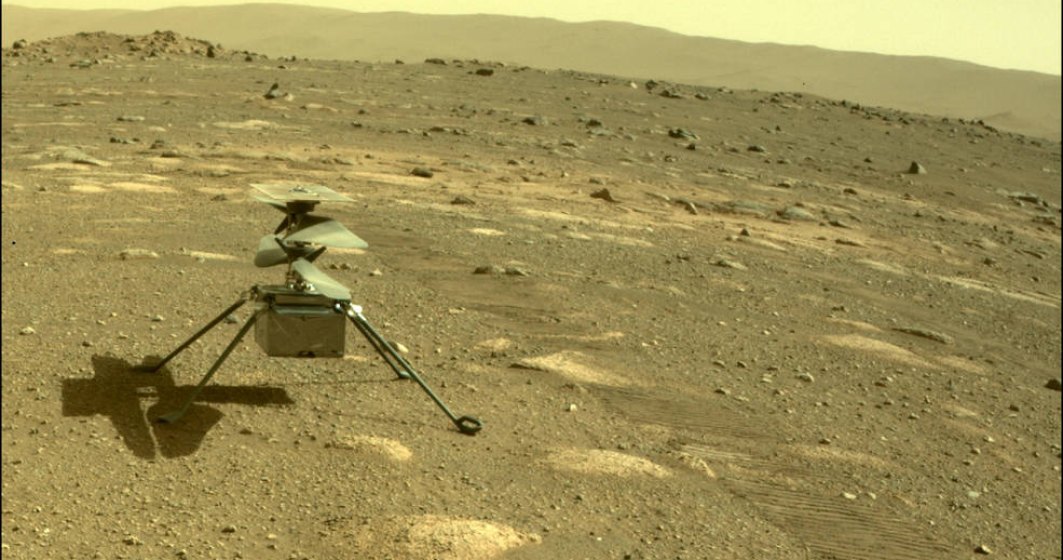 Elicopterul Ingenuity a supraviețuit primei nopți petrecute pe cont propriu pe Marte