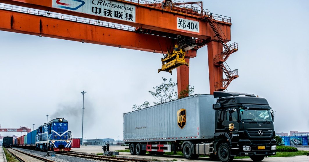UPS extinde serviciul feroviar China - Europa