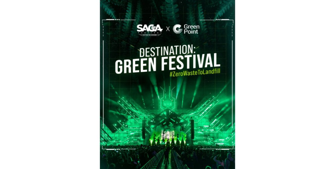 SAGA Festival devine primul festival #zerowastetolandfill din România cu sprijinul Green Corporation