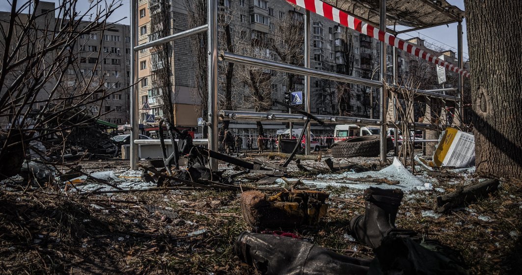Ucraina: Rușii au bombardat o zonă rezidențială din orașul Harkov cauzând noi victime