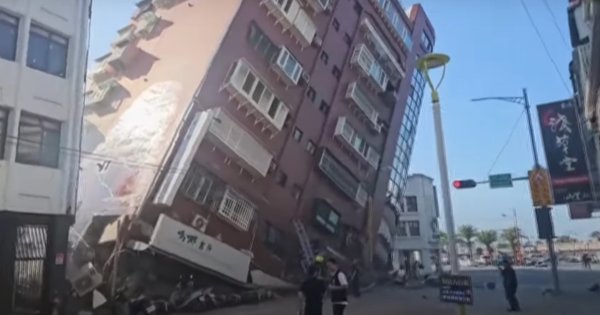 VIDEO Clădiri prăbușite după cutremurul din Taiwan: cum arată un oraș situat...