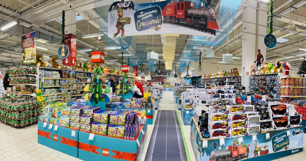 În pragul sărbătorilor, Auchan își transformă magazinele în târguri de Crăciun