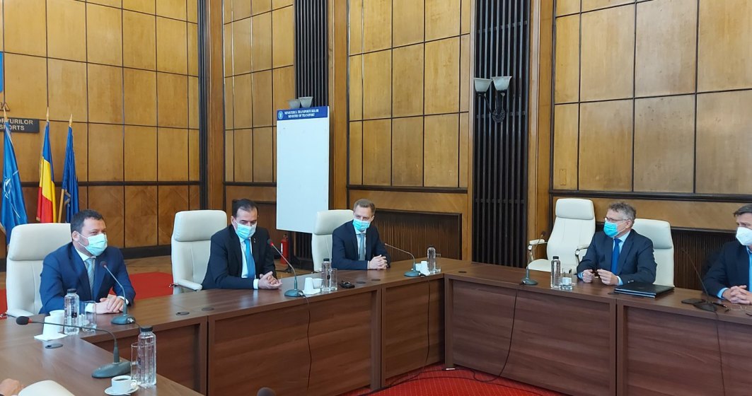 A fost semnat contractul pentru modernizarea liniei CF București Nord - Jilava - Giurgiu Nord - Giurgiu Nord Frontieră