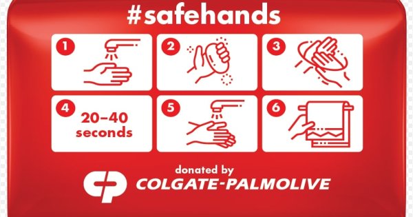 Colgate – Palmolive donează peste 65.000 de produse pentru sănătate și...