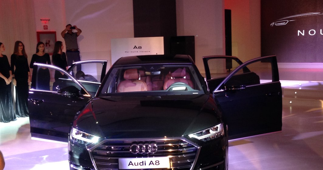 Audi A8, cea de-a patra generatie, a fost prezentat la Bucuresti