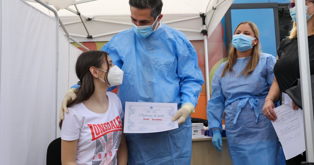 Dr. Valeriu Gheorghiță: Peste 5.100 de copii cu vârste între 12 şi 15 ani au fost vaccinaţi în ultimele 72 de ore