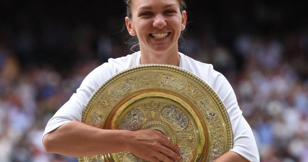 Simona Halep isi prezinta astazi trofeul de la Wimbledon, pe Arena Nationala