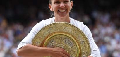 Simona Halep isi prezinta astazi trofeul de la Wimbledon, pe Arena Nationala