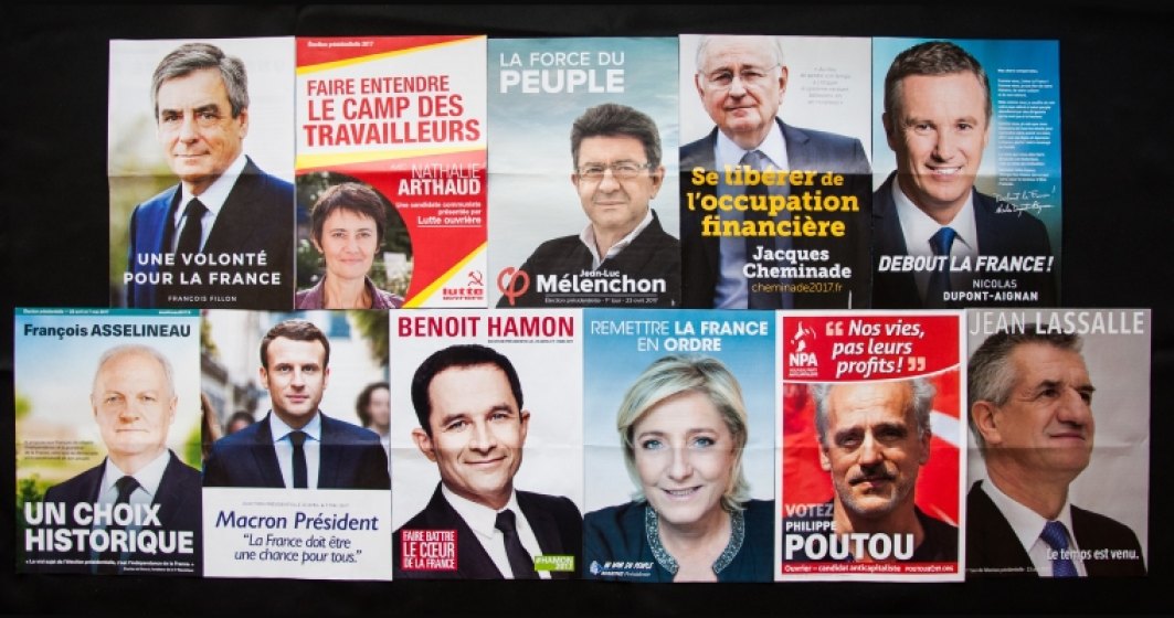 Alegerile din Franta, sub semnul extremelor: comunistul Jean-Luc Melenchon, Marine Le Pen si prabusirea partidelor istorice