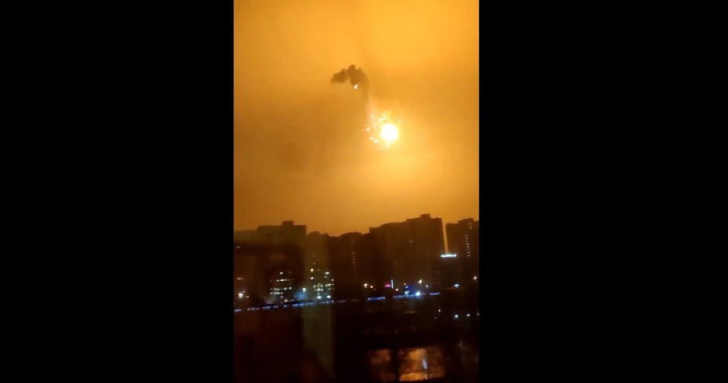BREAKING | Explozii pe cerul Kievului