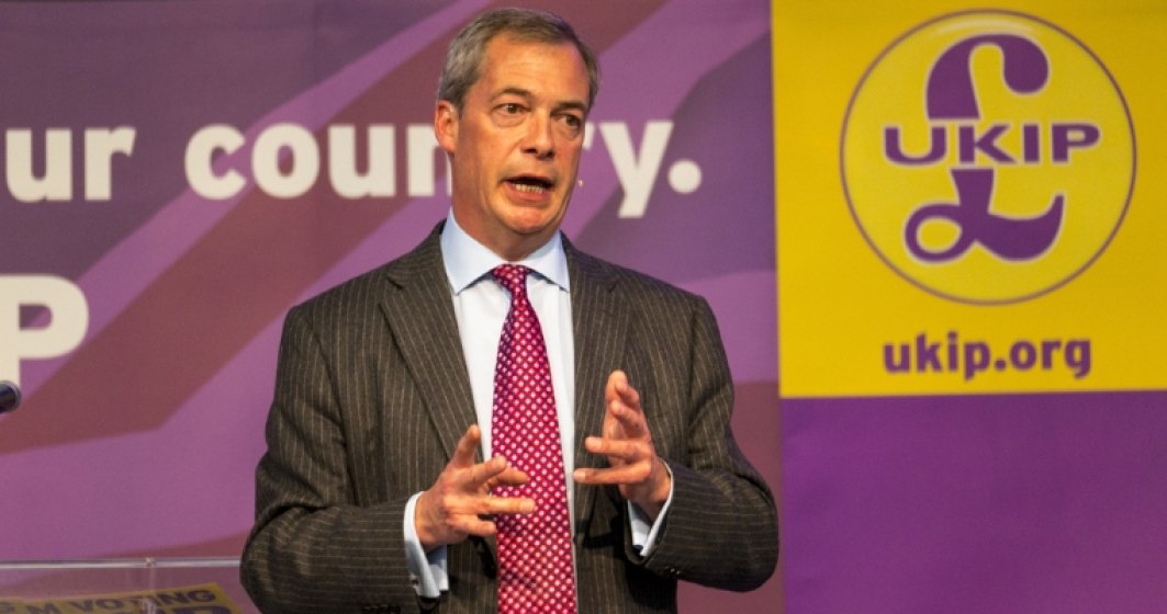 Nigel Farage, liderul UKID, catre europarlamentari: "Niciunul dintre voi nu a muncit cu adevarat in viata sa. Acum nu mai radeti"