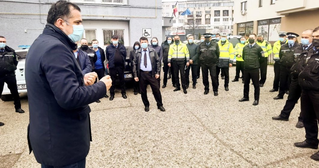 Fără amenzi pentru nepurtarea măștii în Bacău: ce vor face polițiștii