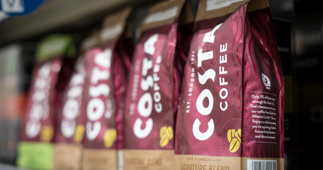 Coca-Cola HBC a adus Costa Coffee în România în supermarketuri și locații HoReCa