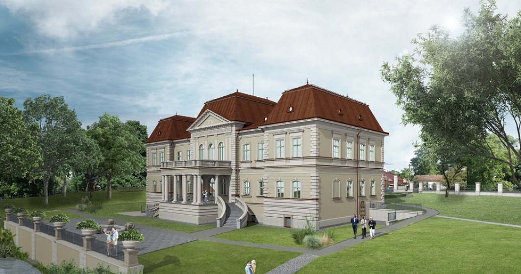 Vezi cum va arăta Castelul Bánffy din Cluj după reabilitare. Lucrările au început deja